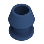 Mr Play - Jack Blue Plug Anal Oco de Silicone Tamanho M
