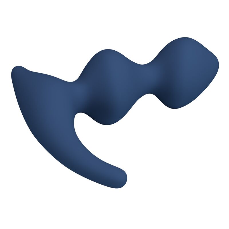 Mr Play - Plug Anal Azul Ergonômico
