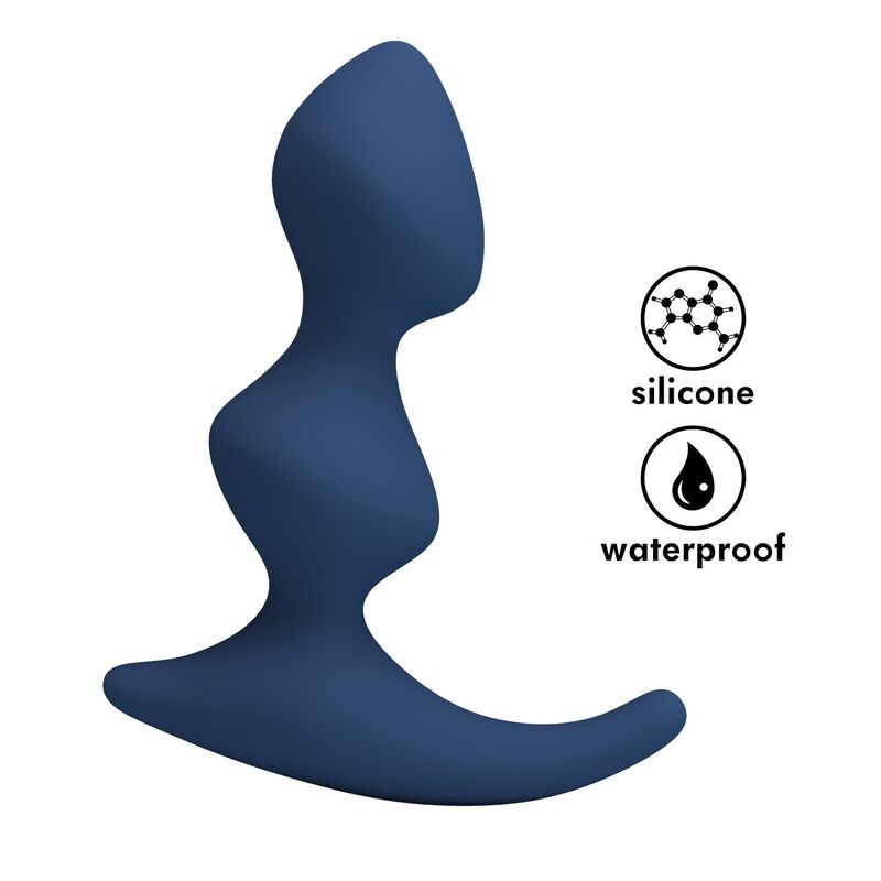 Mr Play - Plug Anal Azul Ergonômico