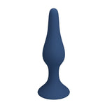 Mr Play - Plug Anal de Silicone Fino Azul L