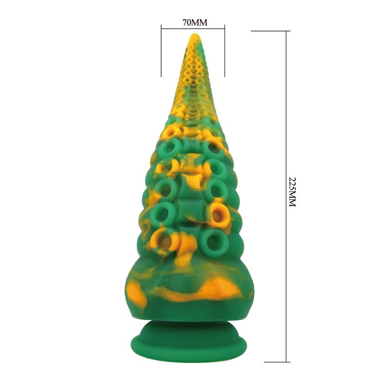 Power Monsters - Abyssal Colossus Bicolor Fantasy Silicone Dildo 22,5 cm Ø 6 cm