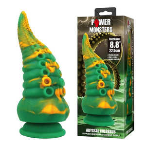 Power Monsters - Abyssal Colossus Bicolor Fantasy Silicone Dildo 22,5 cm Ø 6 cm