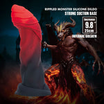 Power Monsters - Infernal Goliath Bicolor Fantasy Silicone Dildo 25 cm Ø 6 cm