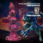 Power Monsters - Primal Beastlord Rosa Translúcido Fantasia Dilicone 26 cm Ø 5 cm