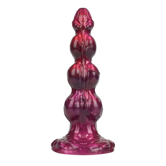 Power Monsters - Primal Beastlord Rosa Translúcido Fantasia Dilicone 26 cm Ø 5 cm