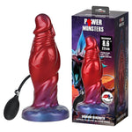 Power Monsters - Shadow Behemoth Bicolor Dildo de Silicone Fantasia 22 cm Ø 5 cm
