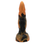 Power Monsters - Dildo de Silicone Fantasia Tiranossauro Bicolor 20,5 cm Ø 5 cm