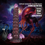 Power Monsters - Voidclaw Brute Bicolor Dildo de Silicone Inflável Fantasia 29 cm Ø 5,7 cm