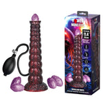 Power Monsters - Voidclaw Brute Bicolor Dildo de Silicone Inflável Fantasia 29 cm Ø 5,7 cm