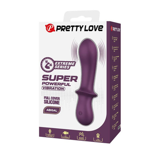 Pretty Love - Vibrador Recarregável Abigail com 10 Funções - Roxo