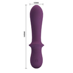 Pretty Love - Vibrador Recarregável Abigail com 10 Funções - Roxo