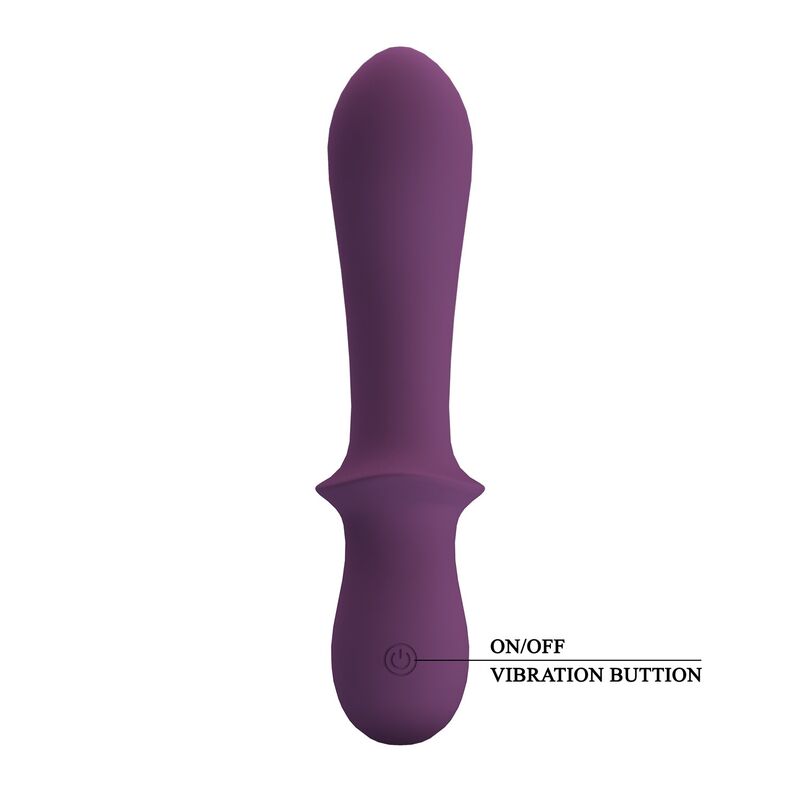 Pretty Love - Vibrador Recarregável Abigail com 10 Funções - Roxo