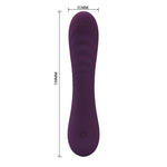 Pretty Love - Vibrador Recarregável Alexisrose com 10 Funções - Roxo