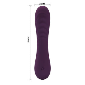 Pretty Love - Vibrador Recarregável Alexisrose com 10 Funções - Roxo