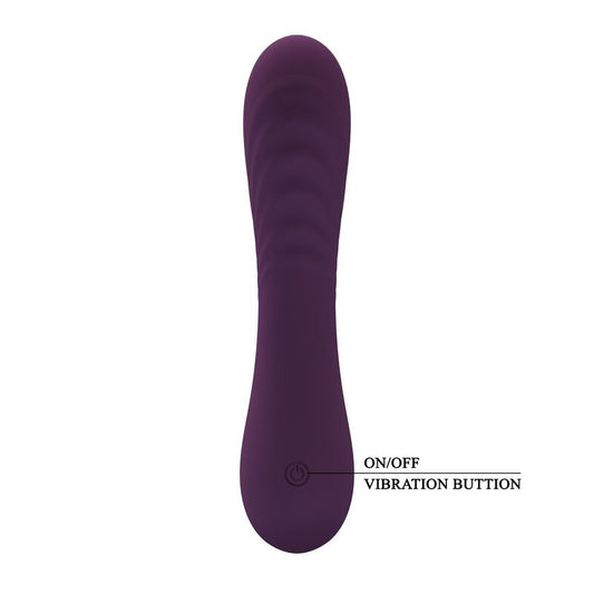 Pretty Love - Vibrador Recarregável Alexisrose com 10 Funções - Roxo