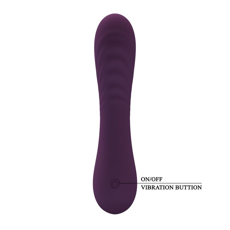 Pretty Love - Vibrador Recarregável Alexisrose com 10 Funções - Roxo