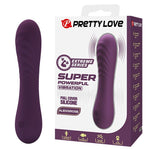 Pretty Love - Vibrador Recarregável Alexisrose com 10 Funções - Roxo
