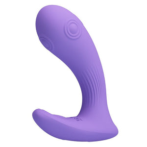 Pretty Love - Vibrador de Dupla Estimulação Recarregável Andromeda Roxo