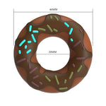 Pretty Love - Anel de Pênis Super Donut Marrom