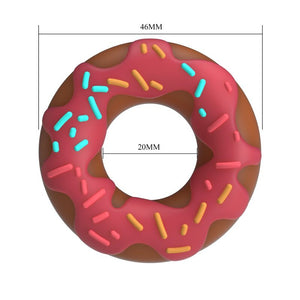Pretty Love - Anel Peniano Super Donut Rosa