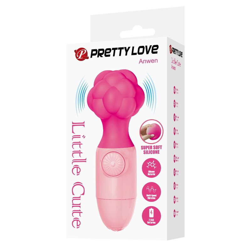 Pretty Love - Mini Massagador Anwen Rosa