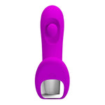 Pretty Love - Massageador de Próstata Recarregável Bauer com 12 Modos - Roxo