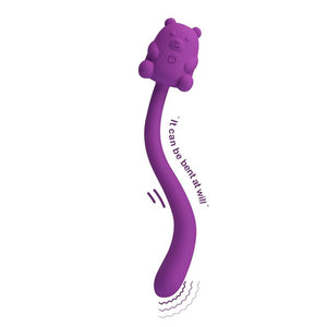 Pretty Love - Vibrador Recarregável em Formato de Urso Fofo