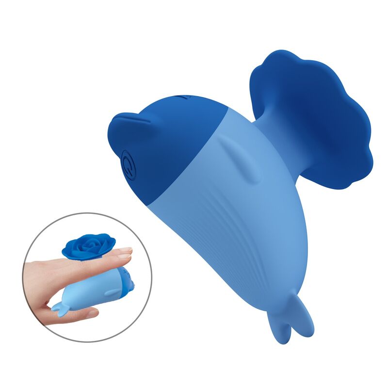 Pretty Love - Vibrador Mini Dolphin Recarregável por USB