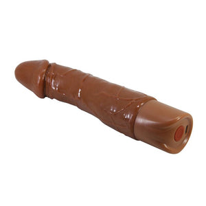 Pretty Love - Vibrador Realista Donald 19,5 cm Ø 4 cm Marrom