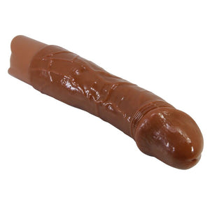 Pretty Love - Vibrador Realista Donald 19,5 cm Ø 4 cm Marrom
