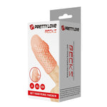 Pretty Love - Capa Peniana para Nerd Deixe Seu Pênis Mais Grosso Cor Natural