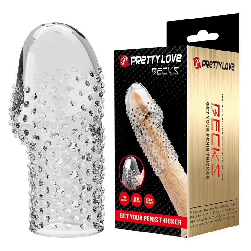 Pretty Love - Capa Peniana para Nerd: Deixe Seu Pênis Mais Grosso e Transparente