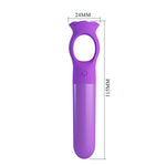 Pretty Love - Mini Vibrador Massageador Recarregável Giana Roxo