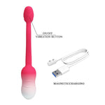 Pretty Love - Ovo Vibratório com Controle por App Pulsen, 12 Funções, Recarregável Via USB, Rosa