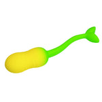 Pretty Love - Ovo Vibratório com Controle por Aplicativo Pulsen, 12 Funções, Recarregável Via USB, Verde-Amarelo