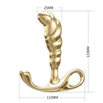 Pretty Love - Massageador de Próstata Jack em Liga de Zinco Dourado