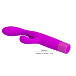 Pretty Love - Vibrador Jene com Dupla Estimulação do Ponto G e do Clitóris - Roxo