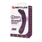 Pretty Love - Vibrador Recarregável Kenyell com 10 Funções - Roxo