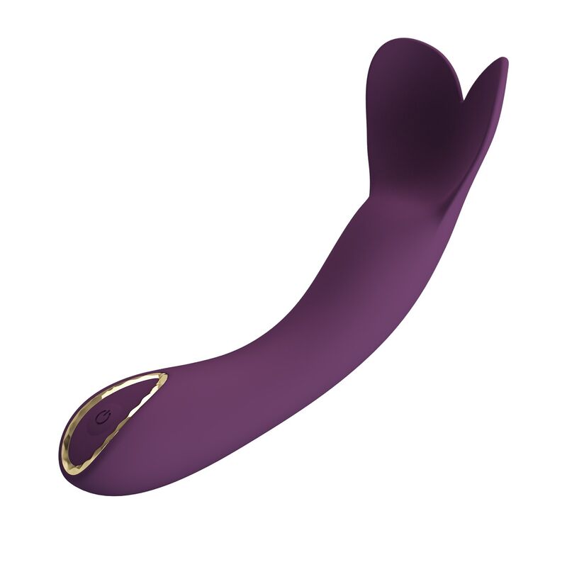 Pretty Love - Vibrador Recarregável Kenyell com 10 Funções - Roxo