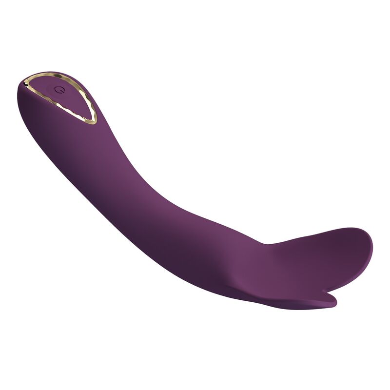 Pretty Love - Vibrador Recarregável Kenyell com 10 Funções - Roxo