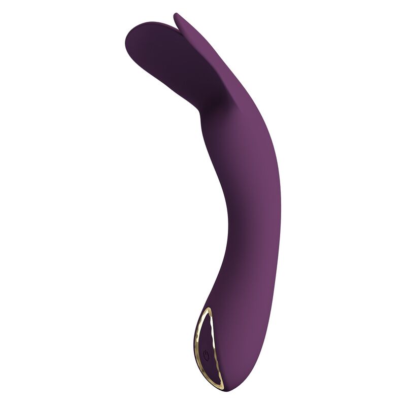 Pretty Love - Vibrador Recarregável Kenyell com 10 Funções - Roxo
