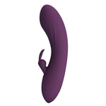 Pretty Love - Vibrador Coelho Recarregável Landyn com 10 Funções - Roxo