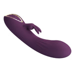Pretty Love - Vibrador Coelho Recarregável Landyn com 10 Funções - Roxo