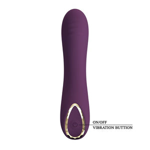 Pretty Love - Vibrador Recarregável Lloyde com 10 Funções - Roxo