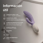 Lelo - Ina Twist Vibrador Duplo Coelho para Ponto G e Clitóris Lavanda