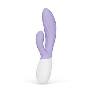 Lelo - Ina Twist Vibrador Duplo Coelho para Ponto G e Clitóris Lavanda