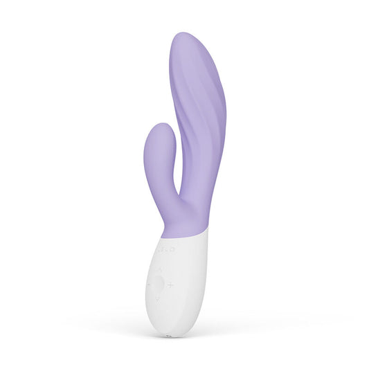 Lelo - Ina Twist Vibrador Duplo Coelho para Ponto G e Clitóris Lavanda