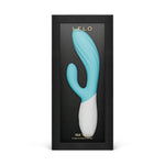 Lelo - Ina Twist Vibrador Duplo Coelho para Ponto G e Clitóris Azul