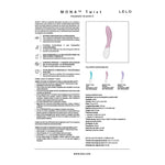 Lelo - Mona Twist Vibrador de Ponto G Recarregável com Controle por Aplicativo Lavanda