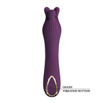 Pretty Love - Vibrador Recarregável Lunao com 10 Funções Roxo